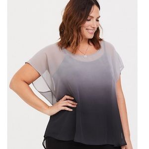 Sheer torrid top